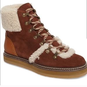 See By Chloe Shearling Hiking Boot